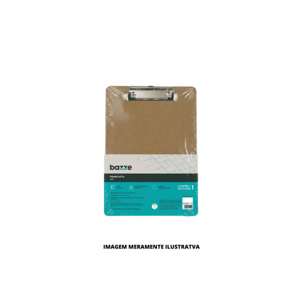PRANCHETA - BAZZE - MDF A4 RETANGULAR